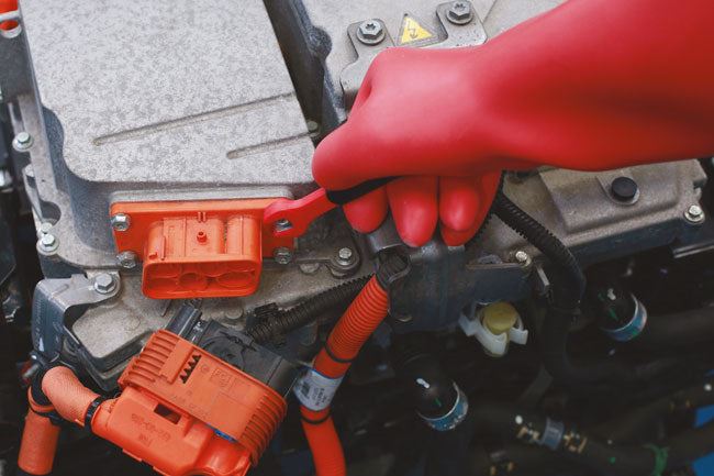 Laser Insulating Composite Gloves with Arc Flash Protection - Medium (9)