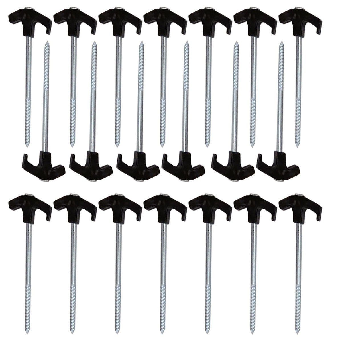 Blue Diamond Screw Pro 20 Pegs Kit Red Includes Storage Bag Mallet Puller