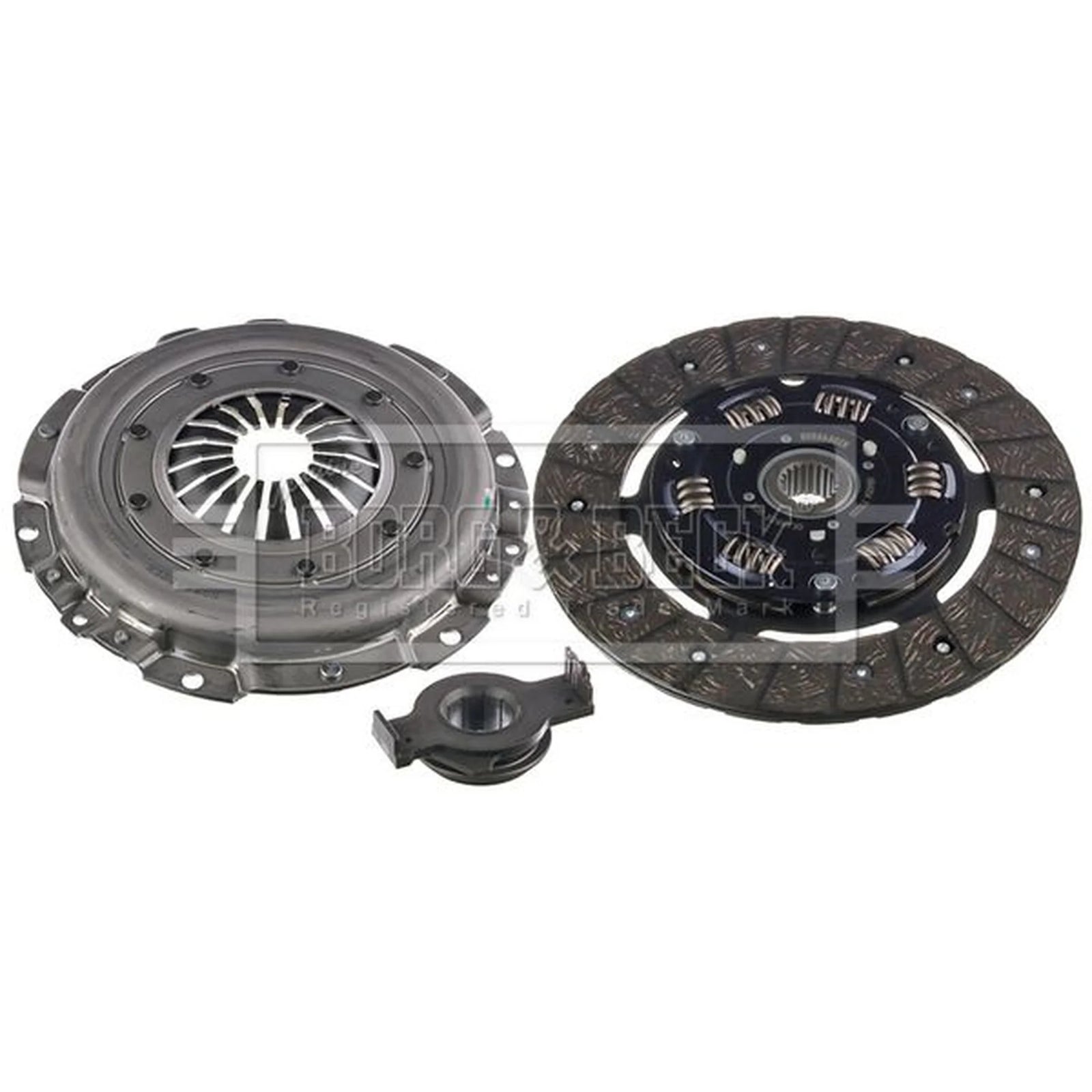 Borg & Beck Clutch Kit Set 3pc 215mm HK2090