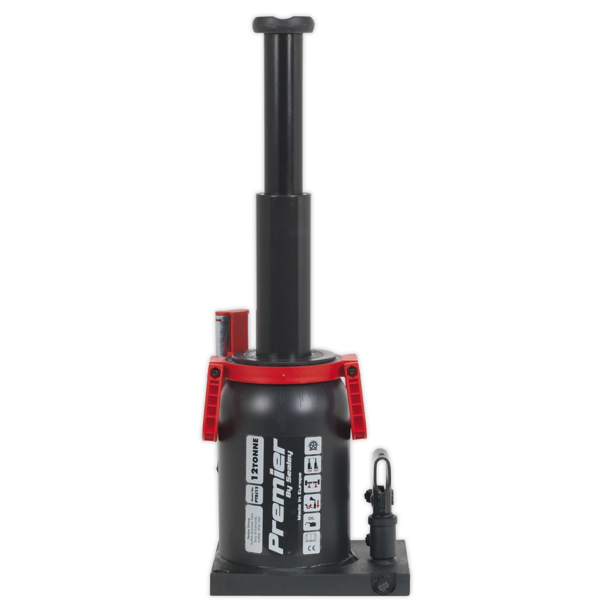 Sealey Premier Telescopic Bottle Jack 12 Tonne PTBJ12