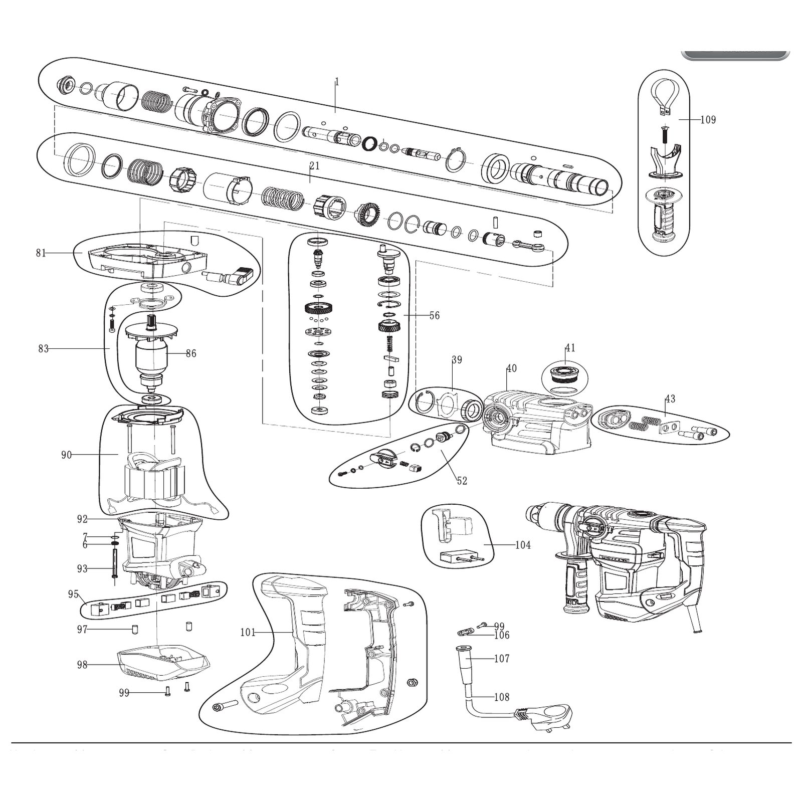 Draper Switch Assembly YSDSHD1500E-104 98479