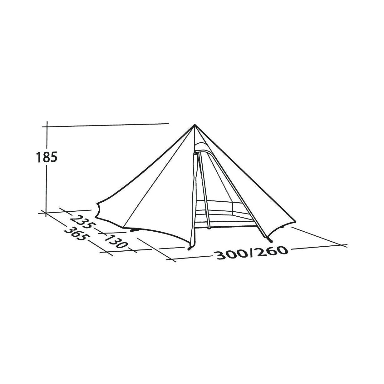 Robens Fairbanks 4 Berth Poled Tent