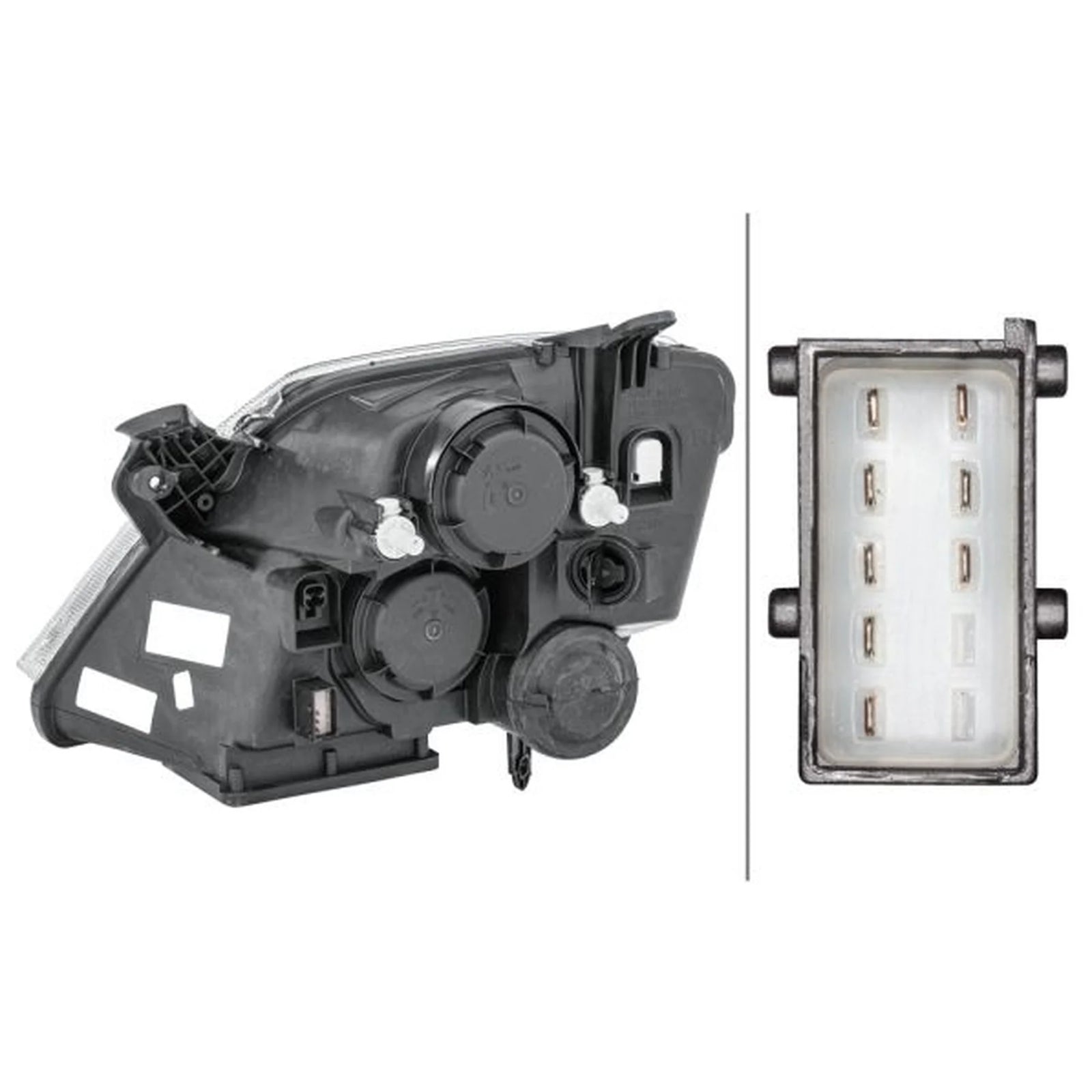 Hella Headlight Headlamp PY21W Right 1EE 354 535-021