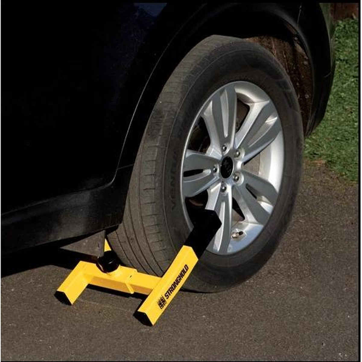Stronghold Atlas Caravan Car Wheel Clamp Lock Sold Secure Tested Trailer