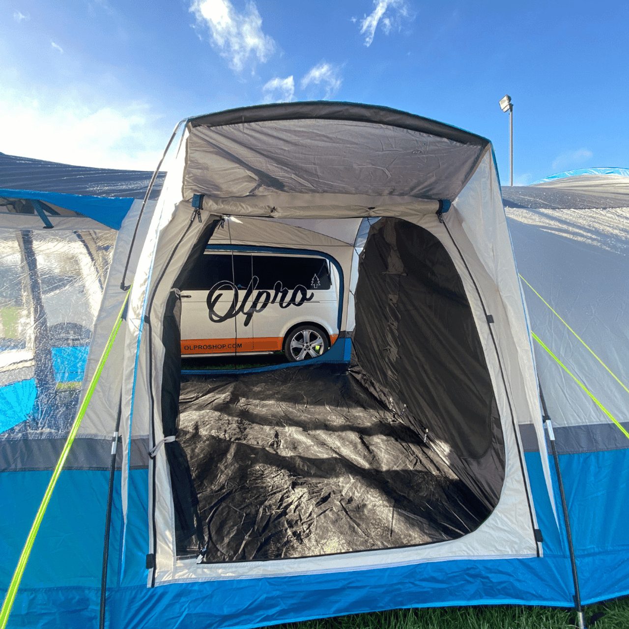 Olpro Cocoon v2 Campervan awning (Fibreglass Poles)
