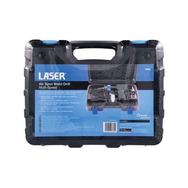 Laser Air Spot Weld Drill - Multi-Speed 7682