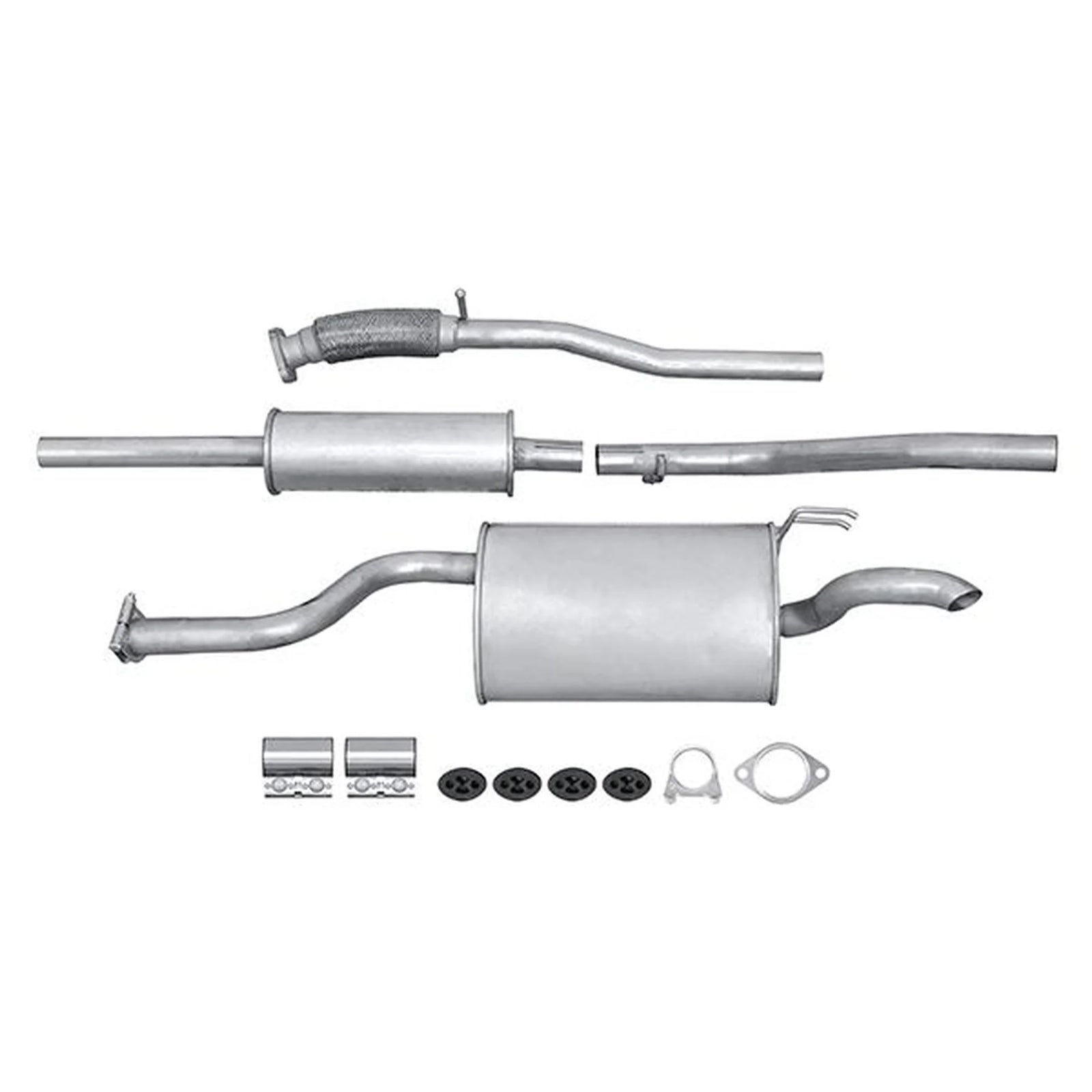 Hella End Silencer Rear 8LD 366 029-391