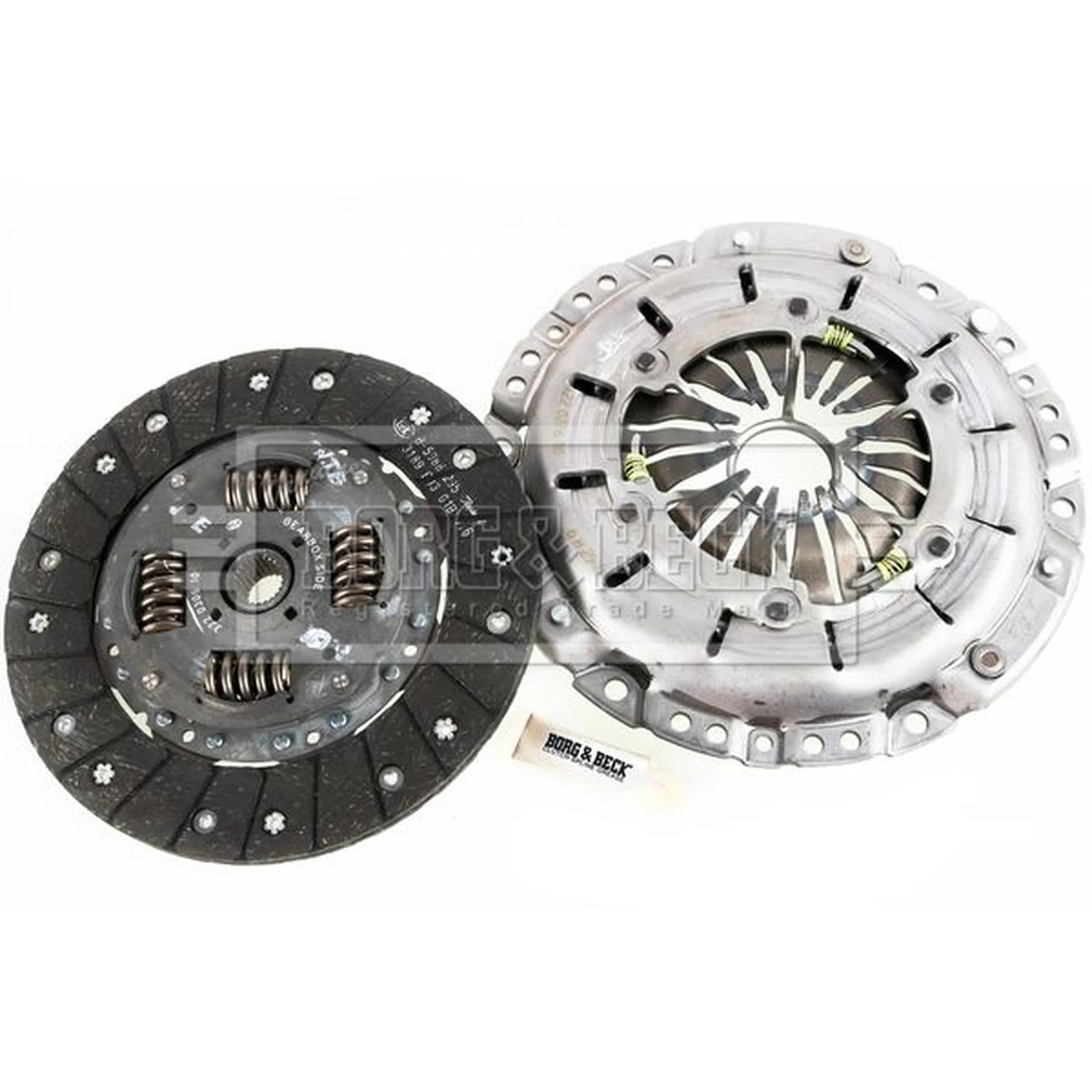 Borg & Beck Clutch Kit Set 3pc 220mm HK7338
