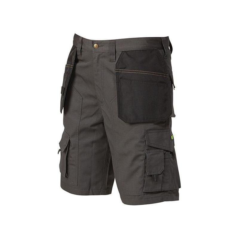 Apache Grey Rip-Stop Holster Shorts Waist 30in