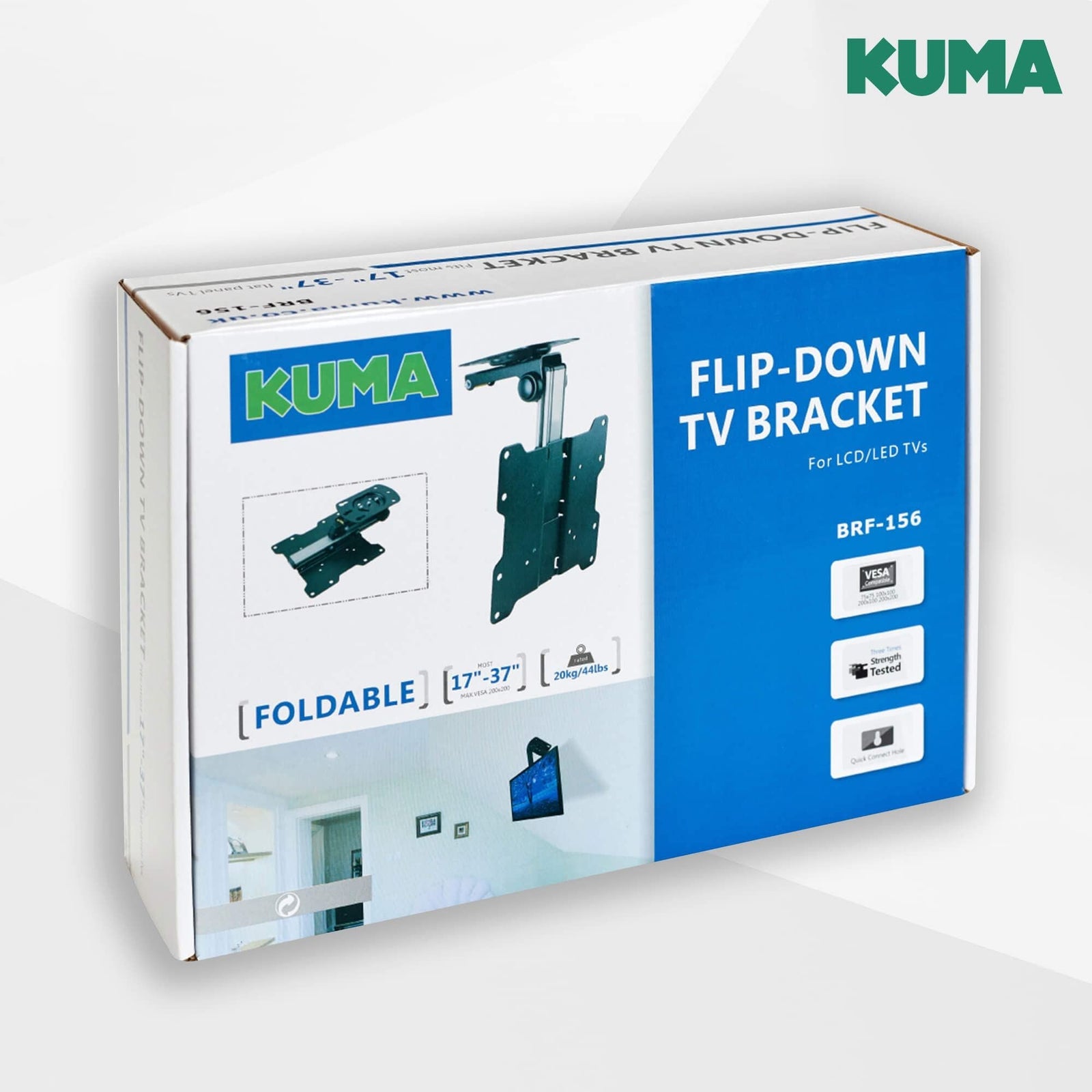 Kuma Flip Down Tv Bracket BKUMBRK156