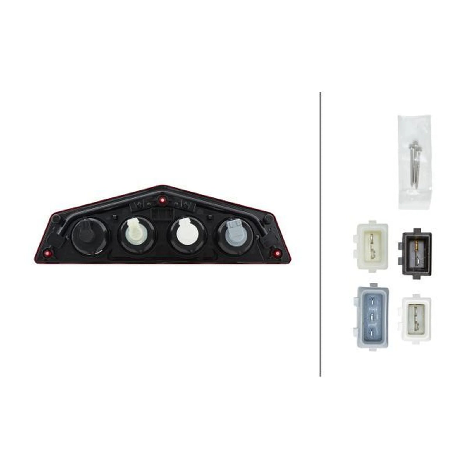 Hella Tail Light / Lamp PY21W Right 2VP 012 570-081