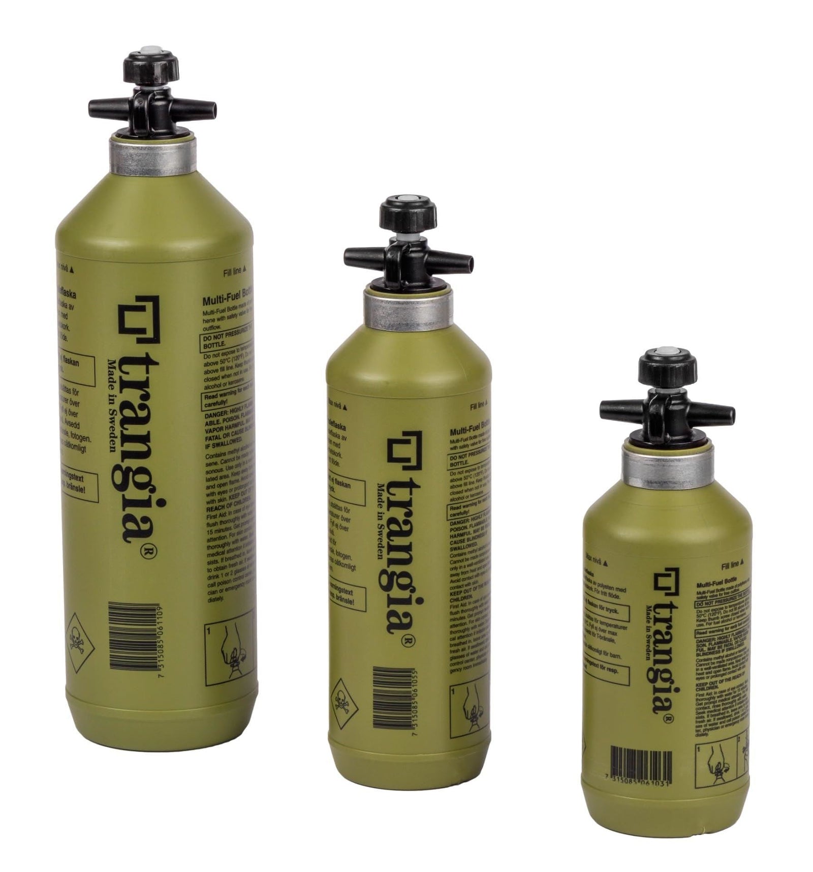 Trangia Trangia 0.3 litre Fuel Bottle - Olive Olive