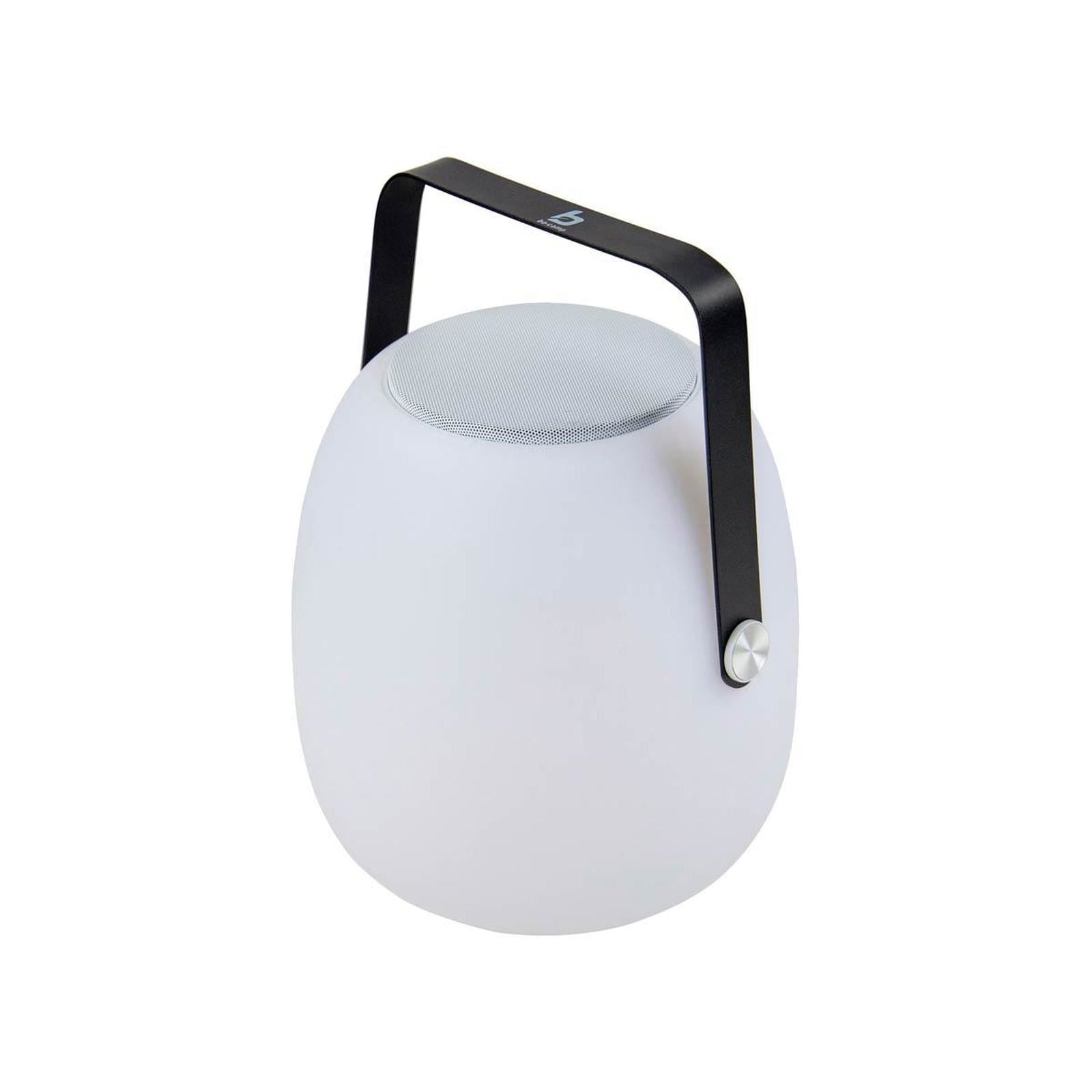 Bo-Camp Industrial Collection Table Lamp with Bluetooth Speaker