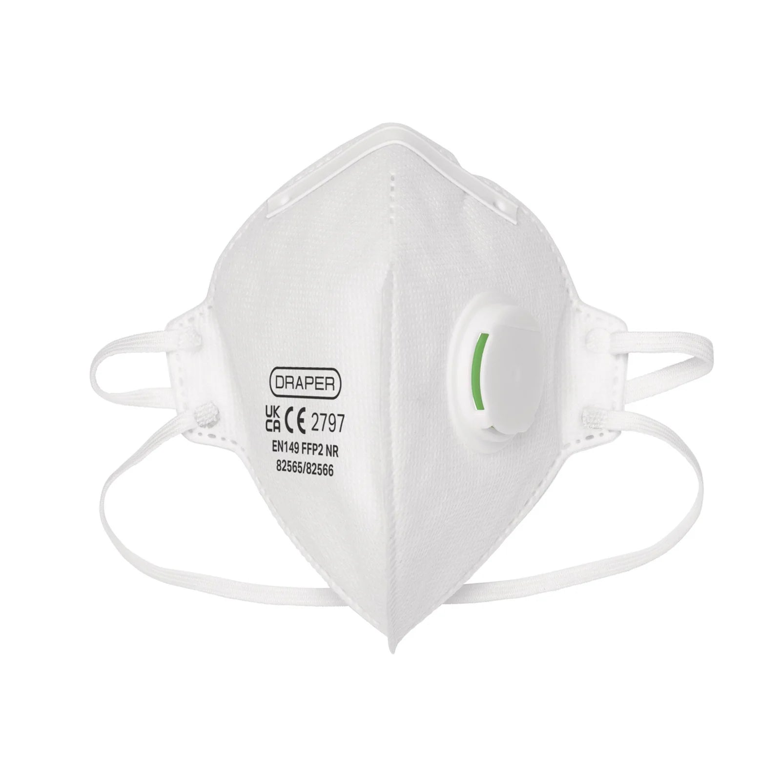 Draper FFP2 NR Vertical Dust Mask (Pack of 2) - FM-FFP2-FF