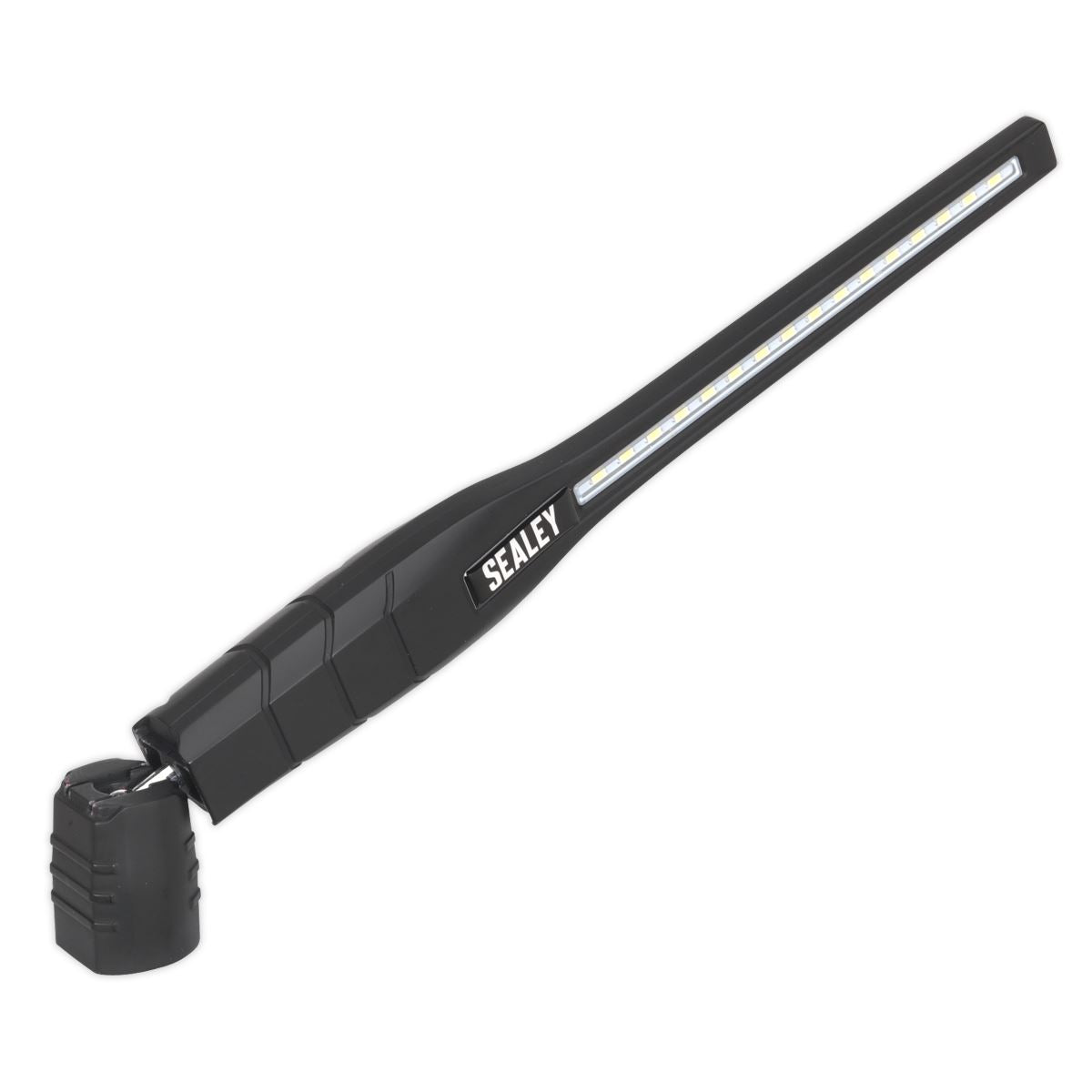 Sealey LED3604 Rechargeable 360° Slim Inspection Lamp 16 SMD LED + 1W LED Black