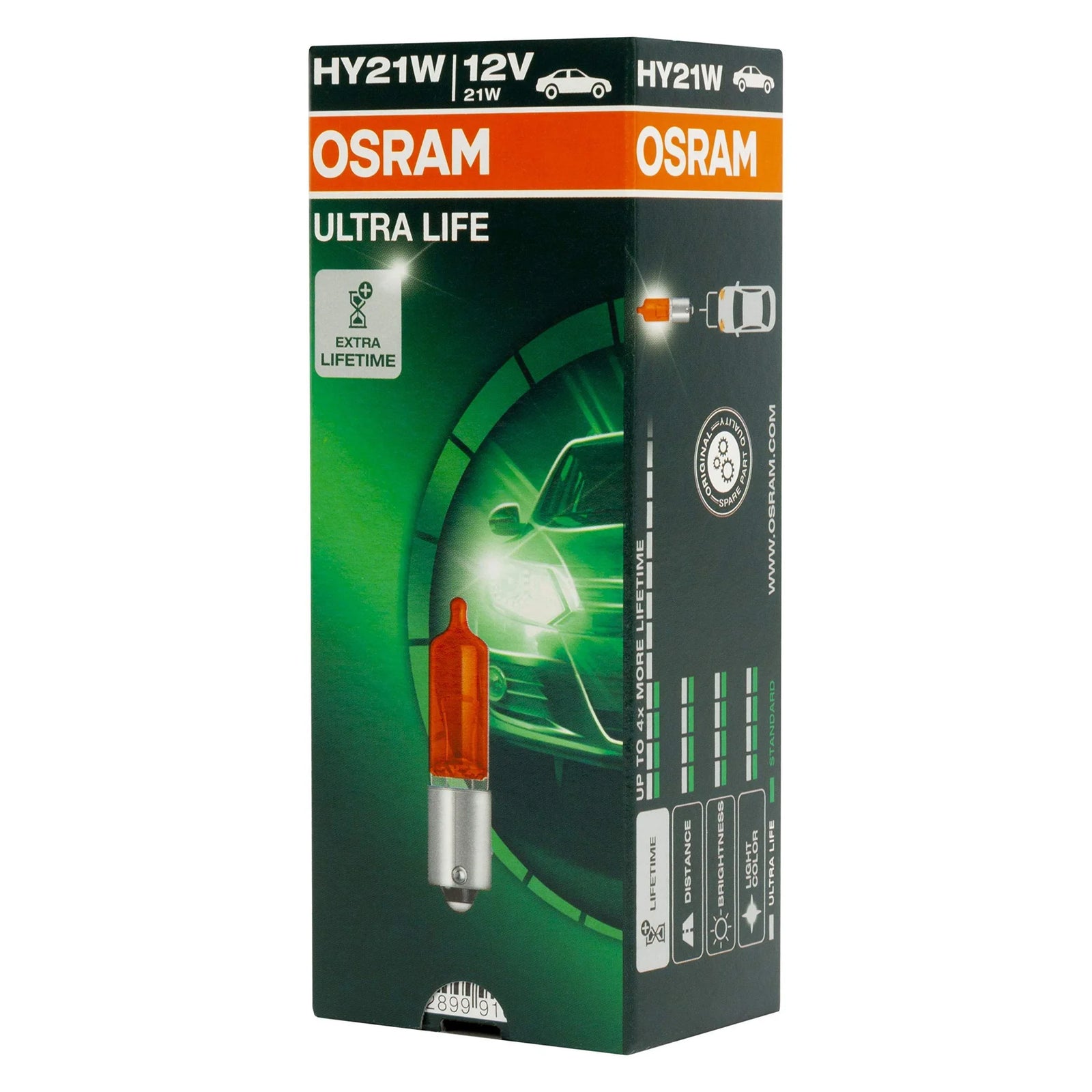 Osram Headlight 64137 ULT Original HY21W 12V