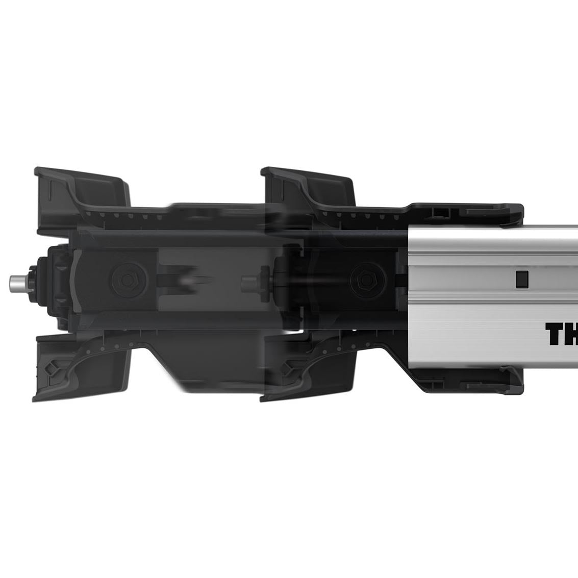 Thule WingBar Edge Roof Bars Aluminum fits Citroën Berlingo Multispace 2019- 5 doors with Raised Rails