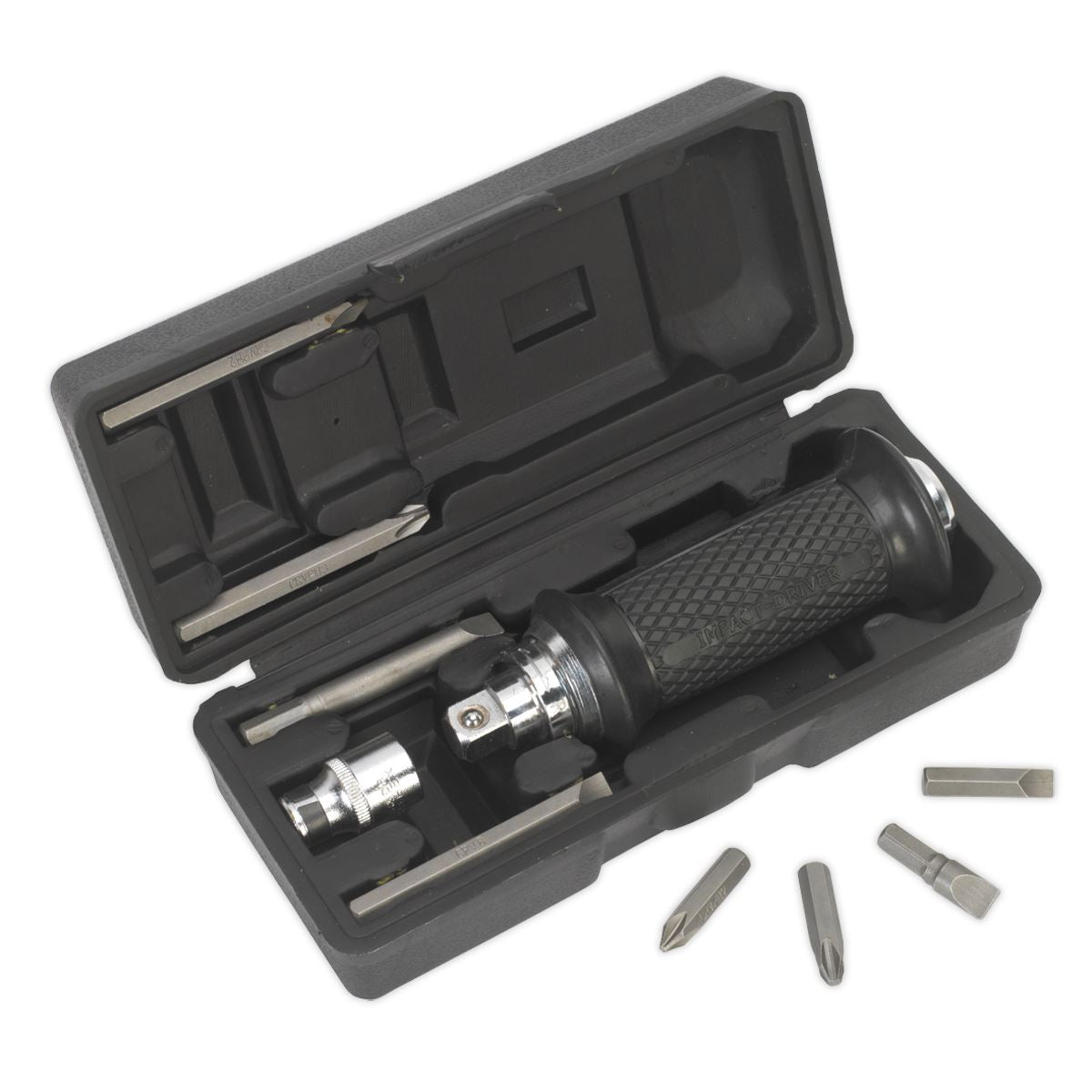 Seigen by Sealey Impact Driver Set 10pc Protection Grip S0855