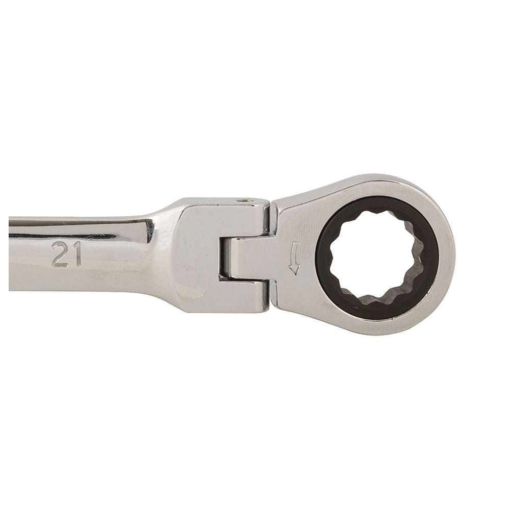 Silverline Flexible Head Ratchet Spanner 21mm 589698