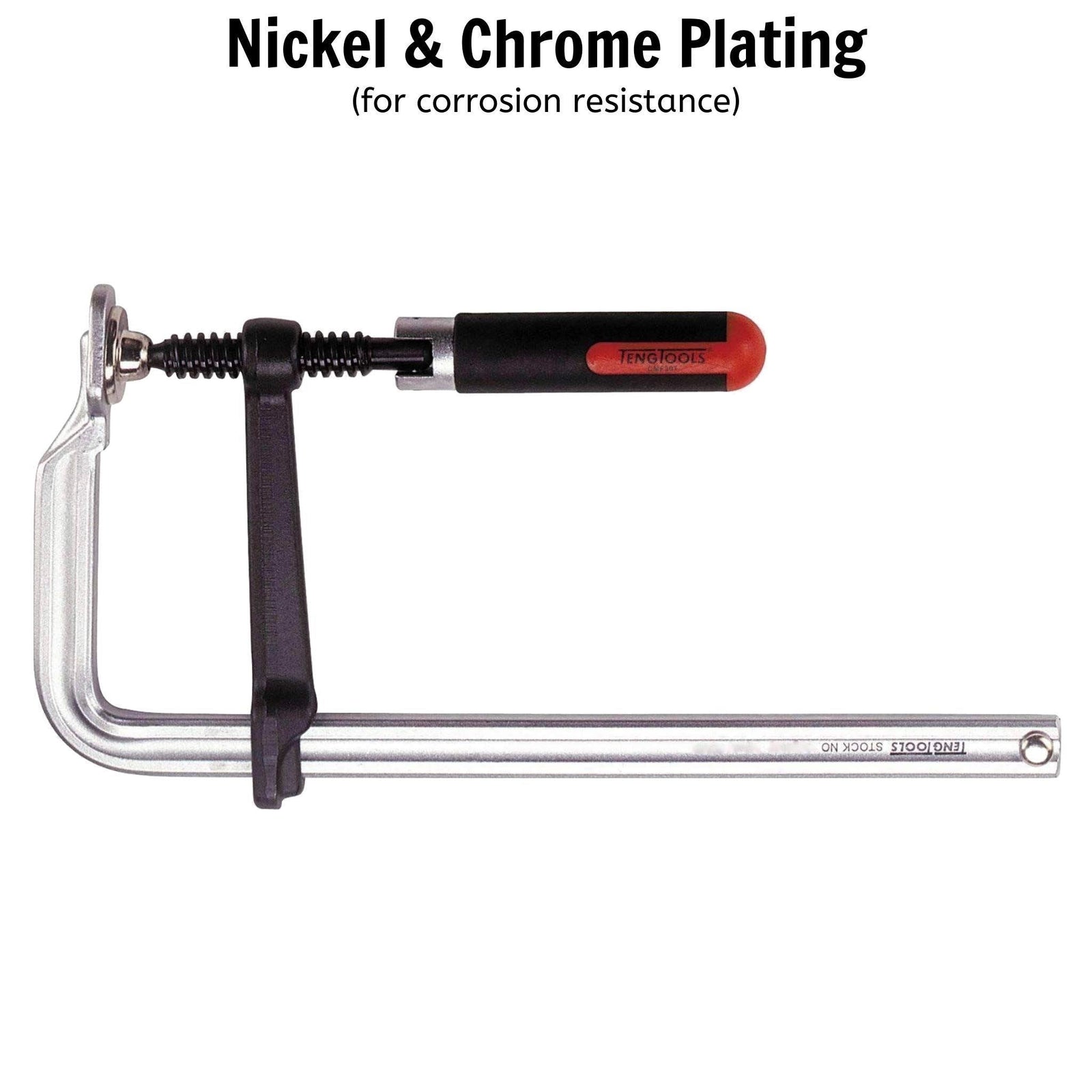 Teng Tools F-Type Clamp Swivel Handle 200 x 100mm