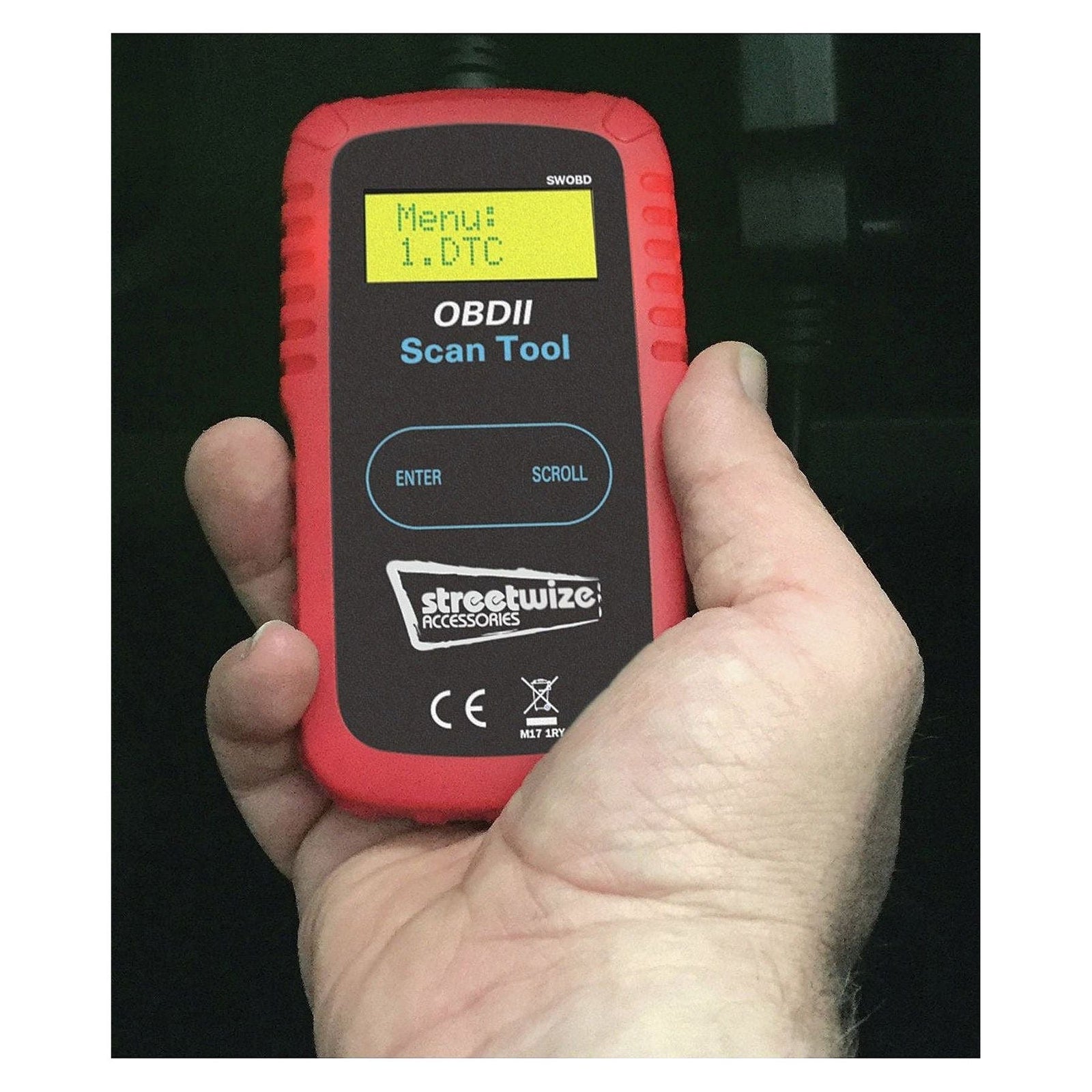 EOBD OBDII OBD2 Car Fault Code Reader Vehicles Scanner Tool Diagnostic