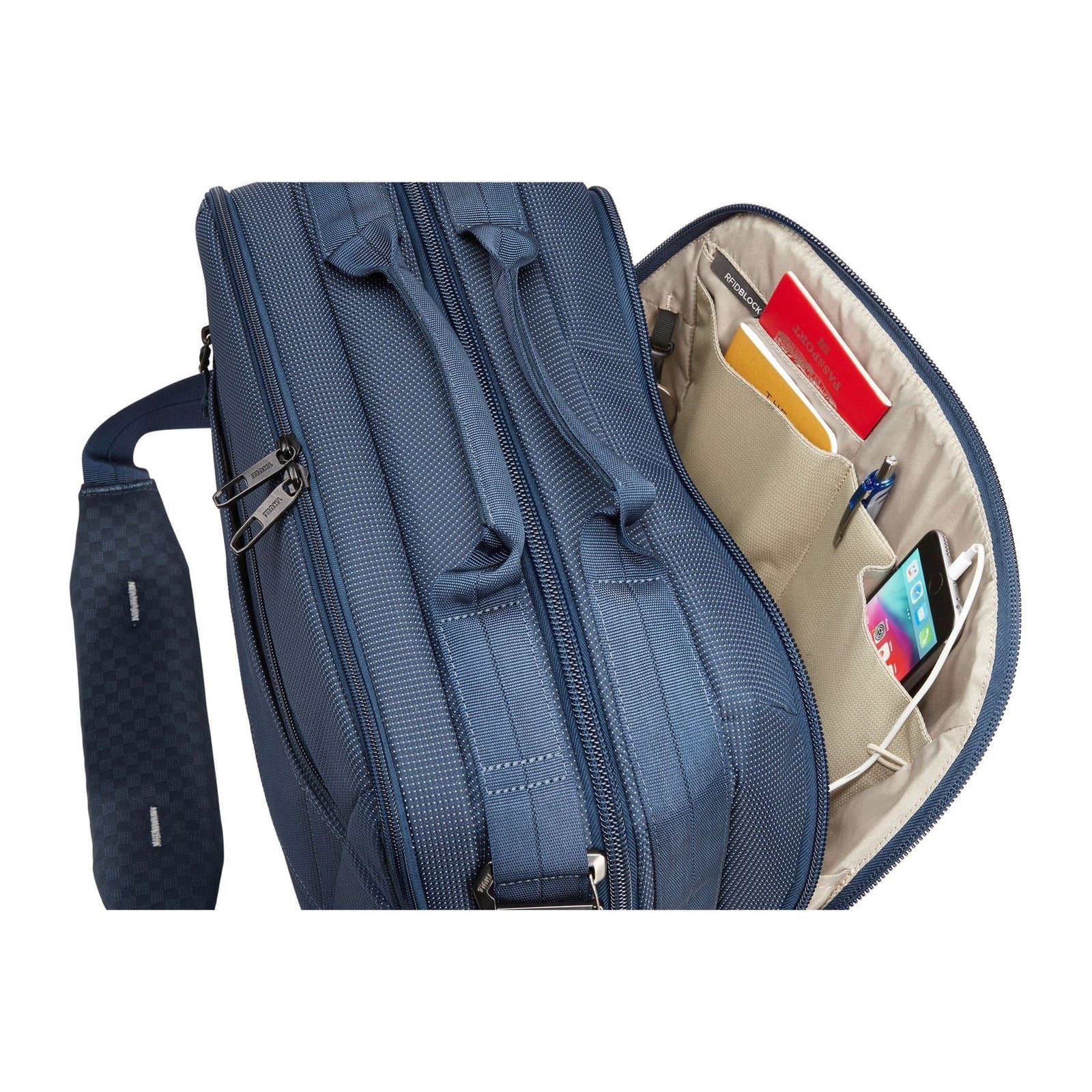 Thule Crossover 2 Boarding Bag Dress Blue Carry-on Luggage