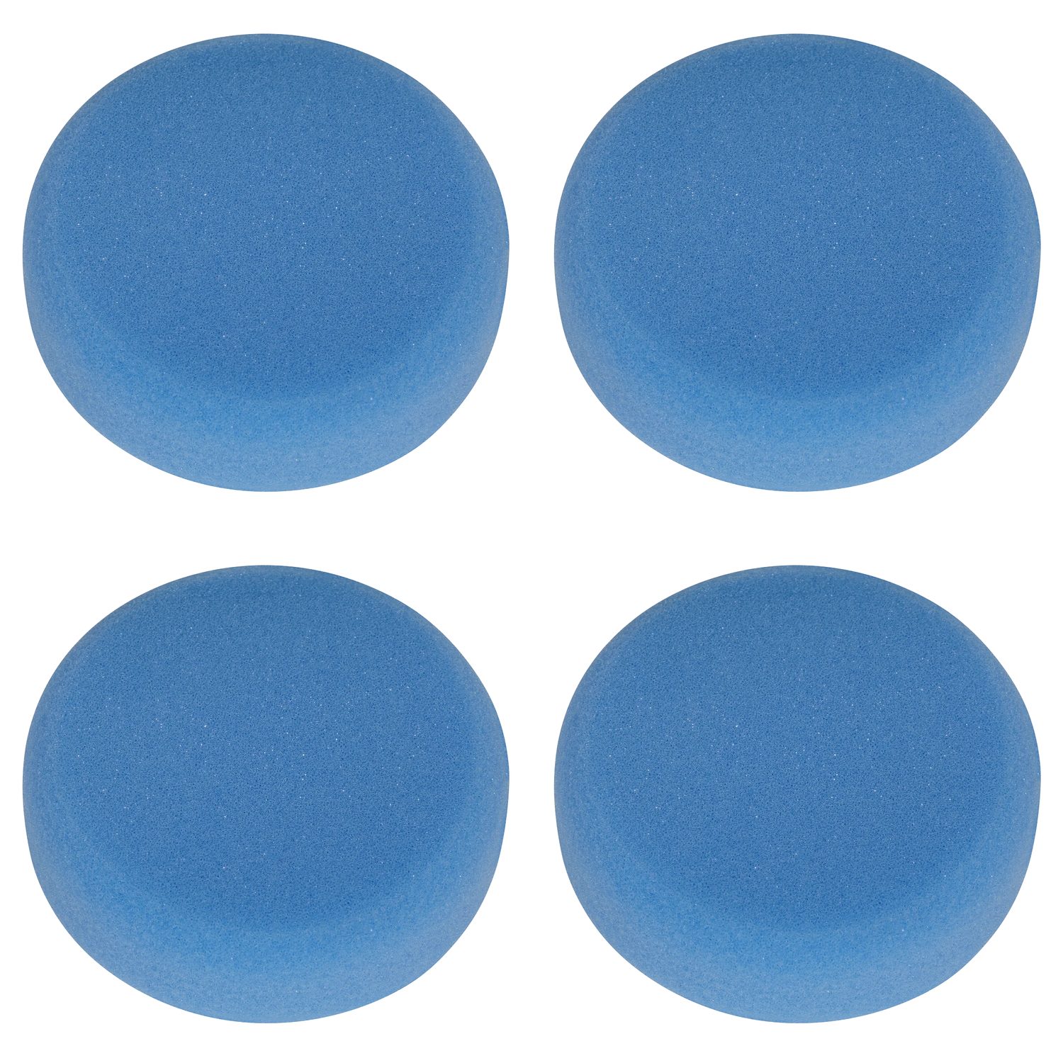 Sealey Hook-and-Loop Buffing & Polishing Foam Head 80 x 25mm - Blue/Medium