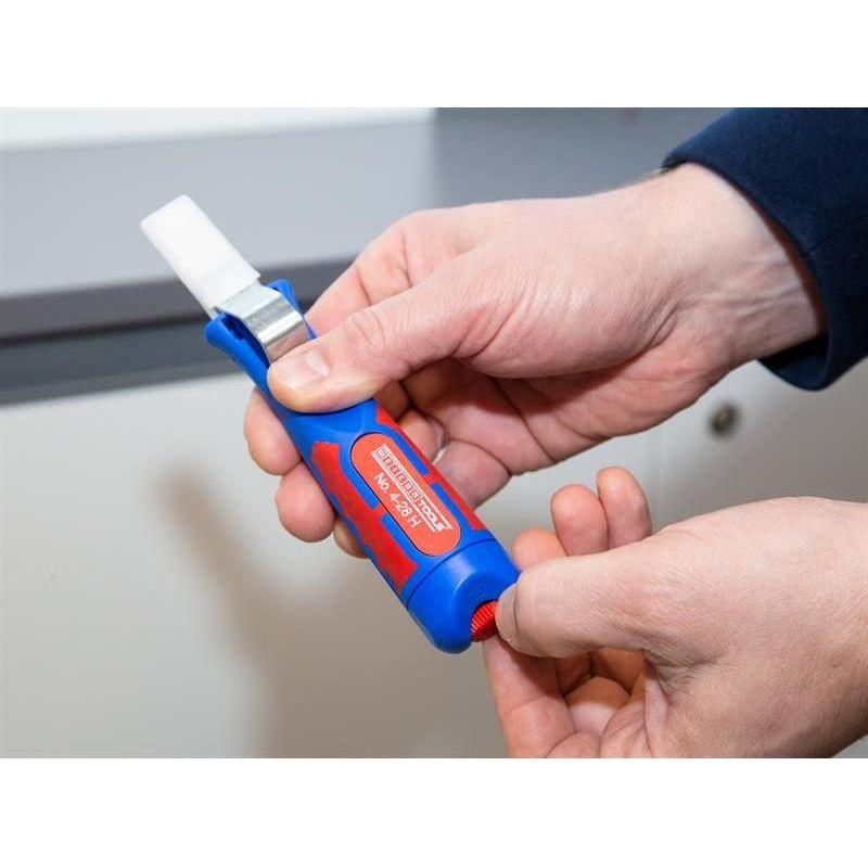 Weicon® Cable Stripper with Hook Blade No. 4-28 H