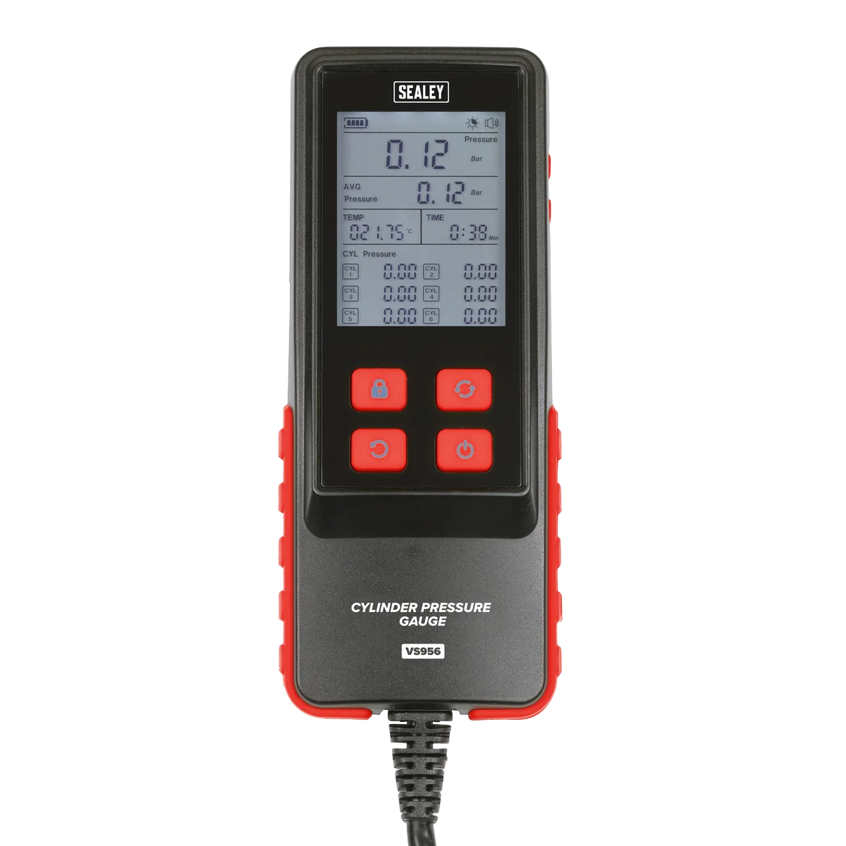 Sealey Digital Compression Test Kit VS956 10 Piece