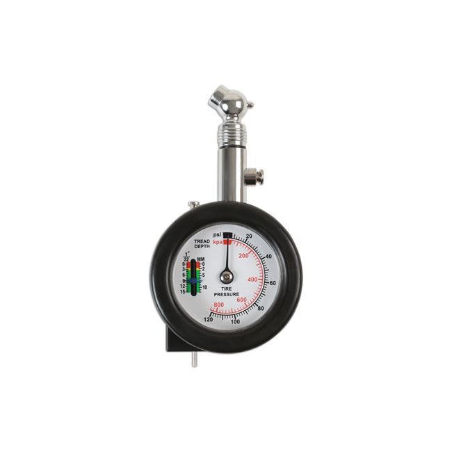 Laser Tyre Pressure & Depth Gauge 6272