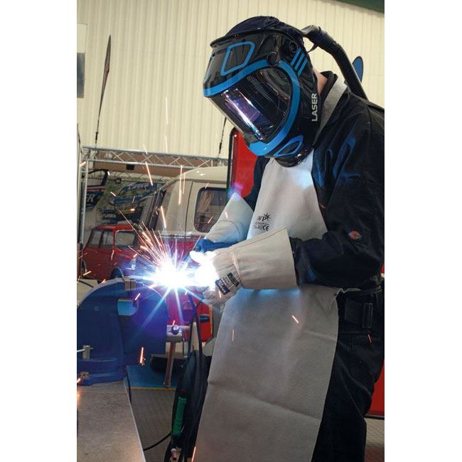 Laser Auto Darkening Welding Helmet with Respirator 7927