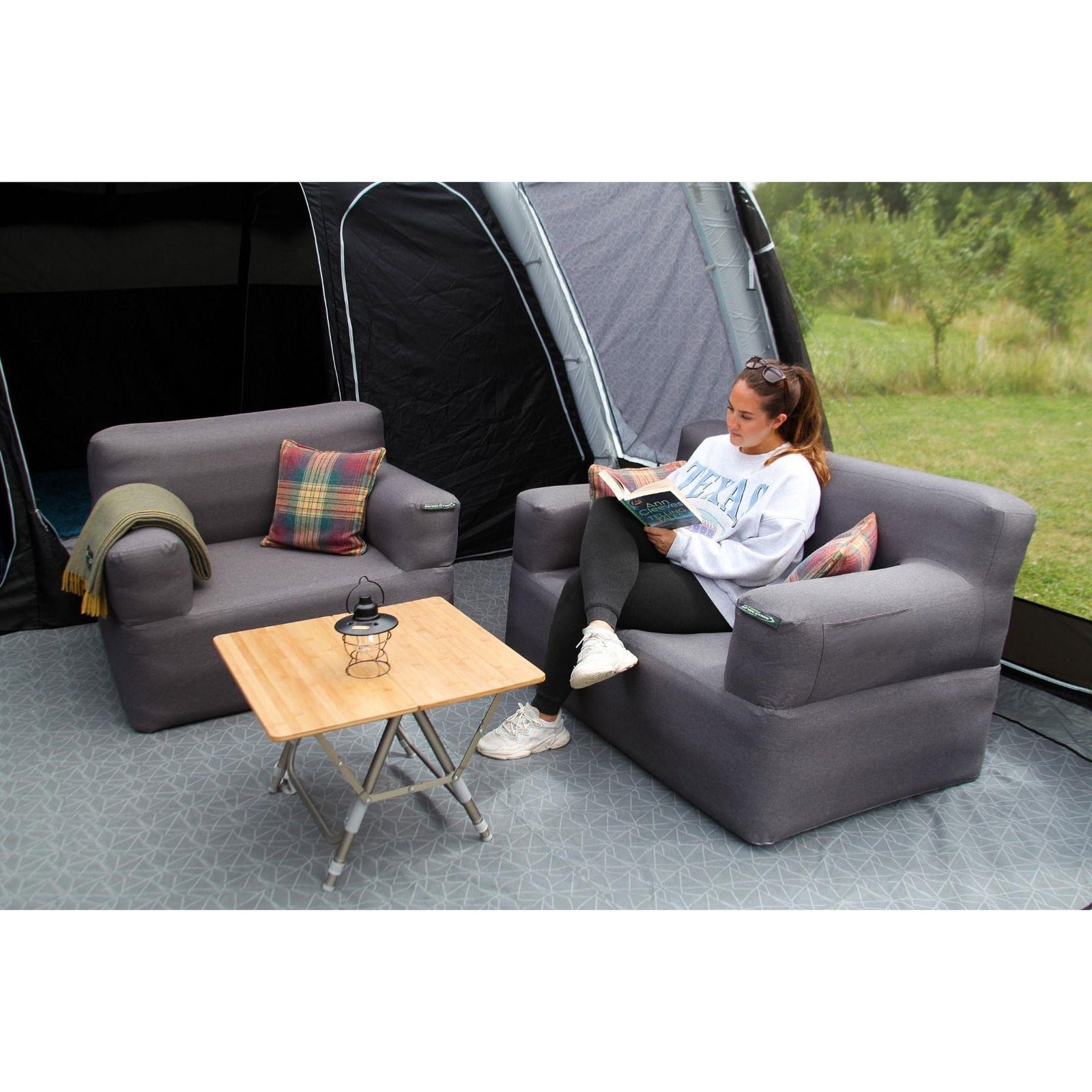 Outdoor Revolution Campese Duo Two Seat Sofa and Chair Set