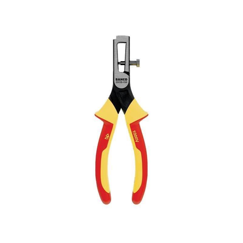 Bahco 2223S ERGO™ Insulated Wire Stripping Pliers 150mm (6in)