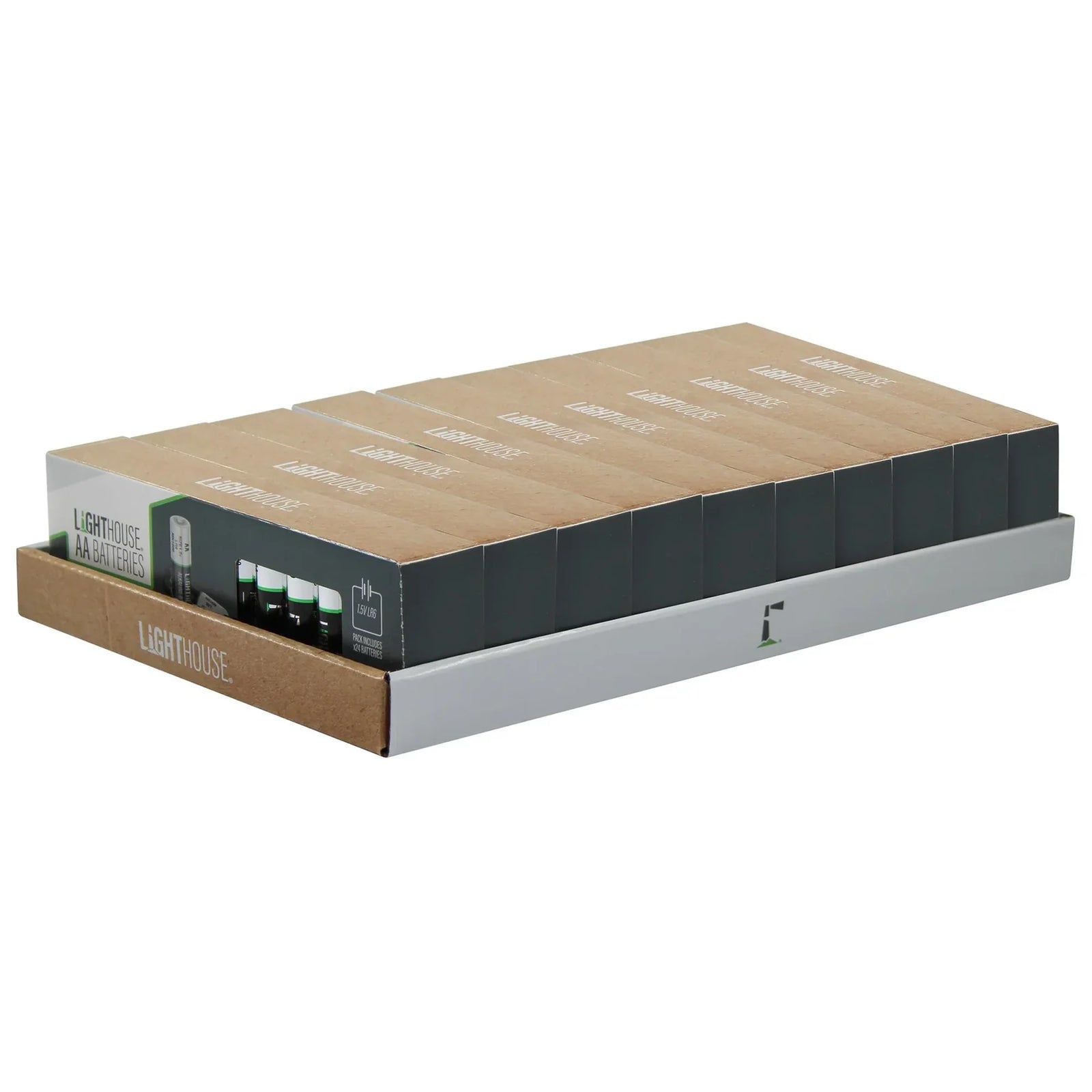 XMS Lighthouse AA Batteries 24 Pack - L/HBATAA24