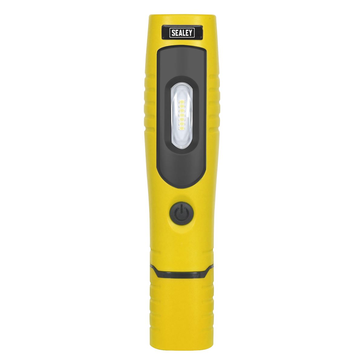 Sealey Yellow Rechargeable 360° Inspection Lamp 7 SMD+3W LED Lithium-ion