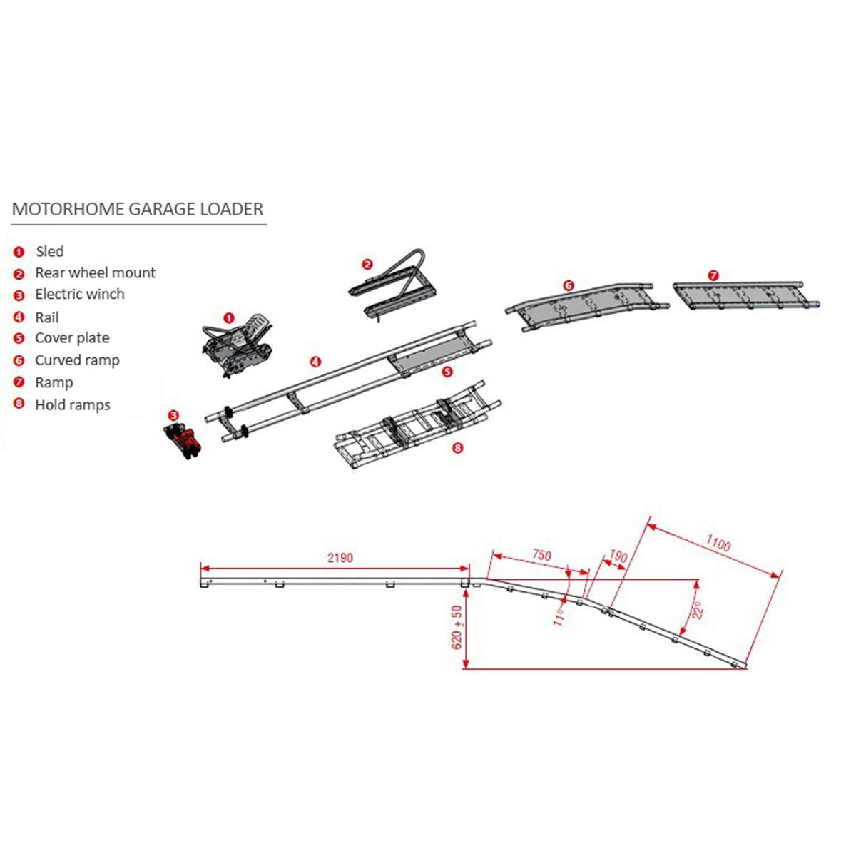 AL-KO Garage Bike Loading System Sawiko