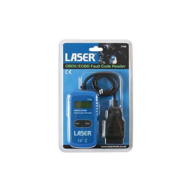 Laser OBDII/EOBD Fault Code Reader 7728