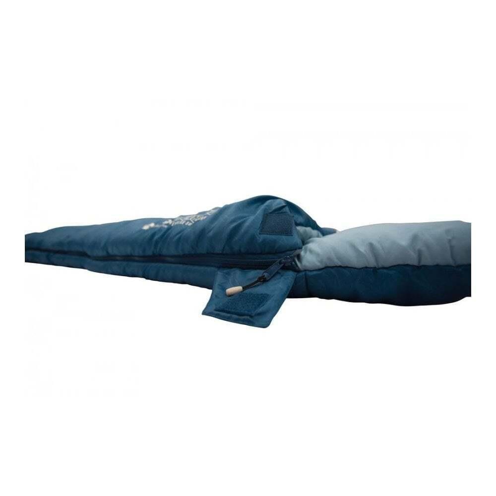 Vango Evolve Superwarm Single Sleeping Bag Moroccan Blue Camping 8 Tog