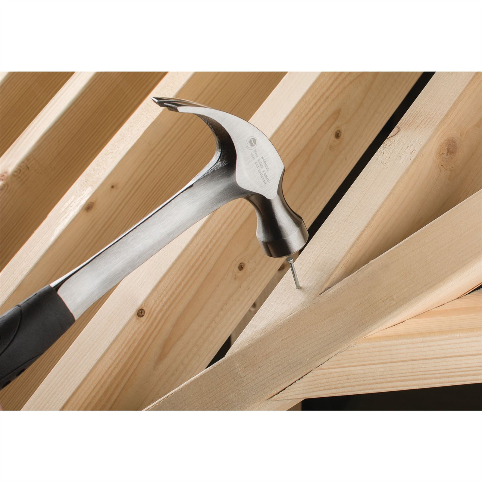 Draper Solid Forged Soft Grip Claw Hammer, 560g/20oz 21284