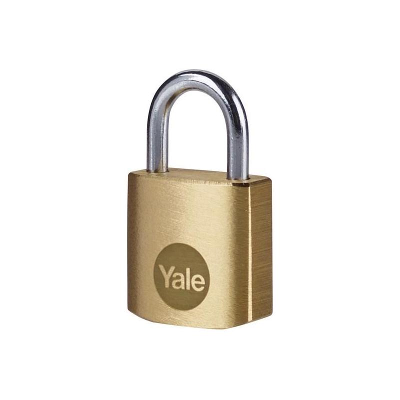 Yale Locks Brass Padlock 20mm
