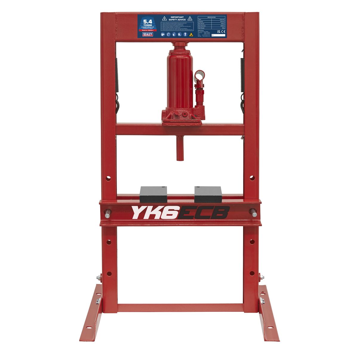 Hydraulic Press 5.4Tonne Economy Bench Type
