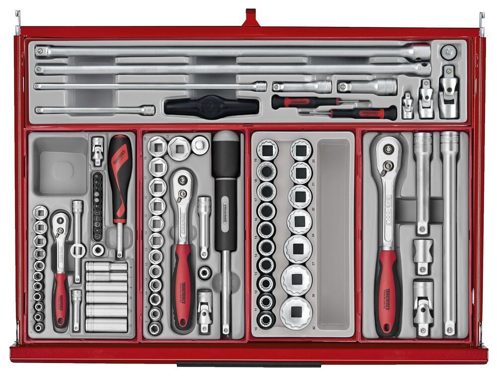 Teng Tools 26" PRO35™ stack tool kit 753 pieces red