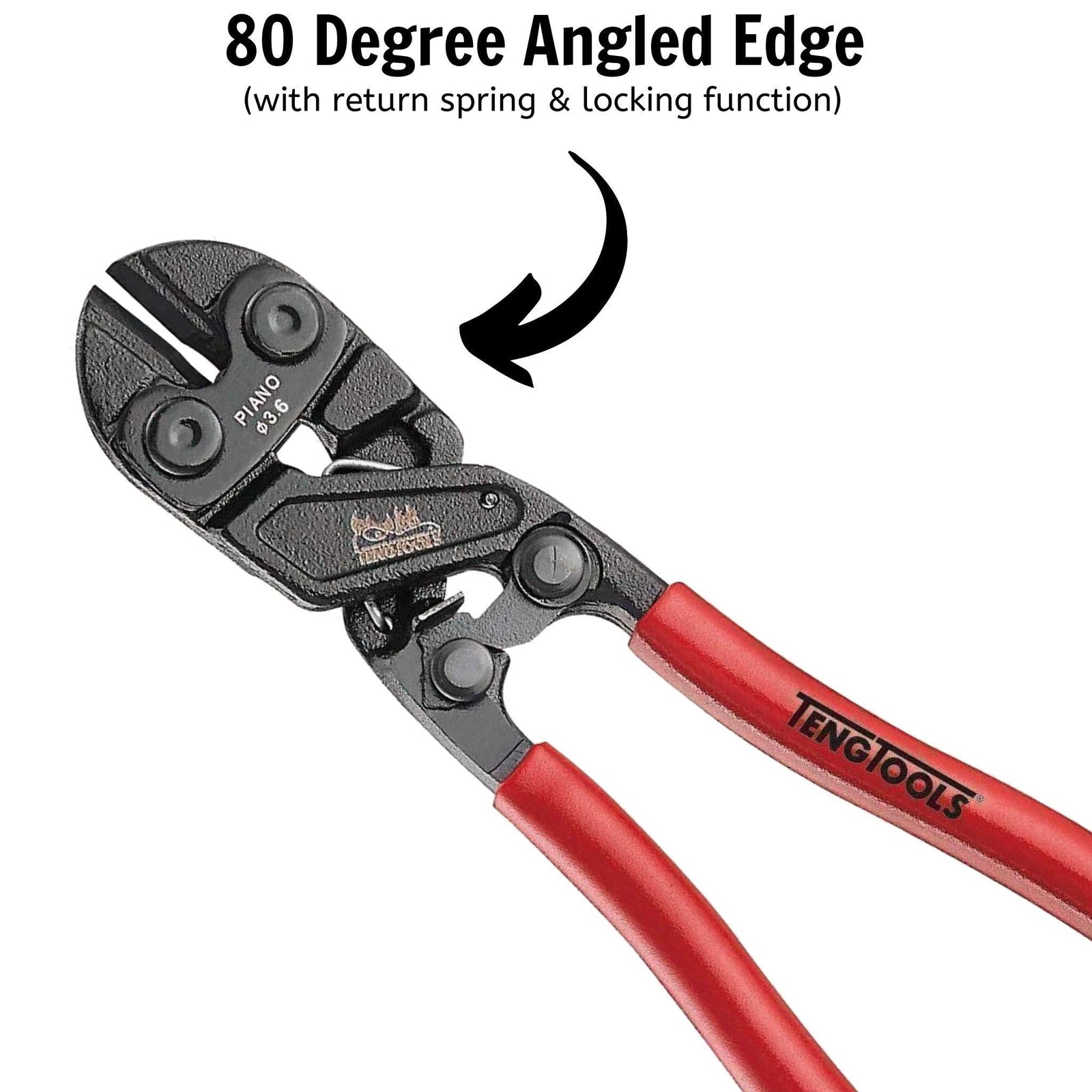 Teng Tools Mini Bolt Cutter 200mm