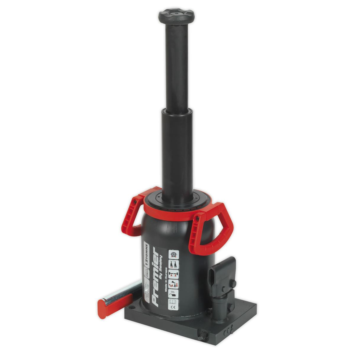 Sealey Premier Telescopic Bottle Jack 12 Tonne PTBJ12