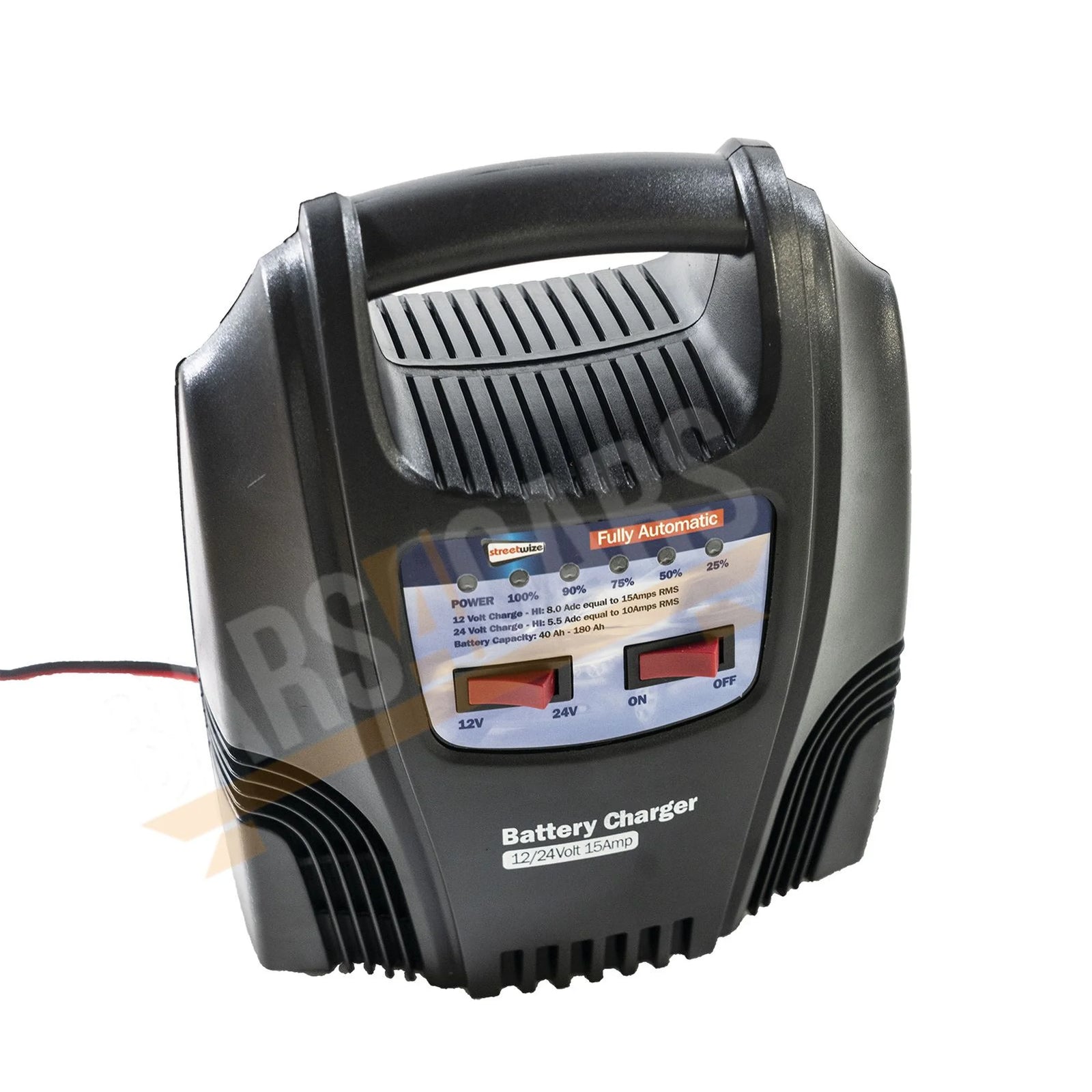 Streetwize Fully Automatic Battery Trickle Charger 12/24Volt 15Amp Car Van Truck