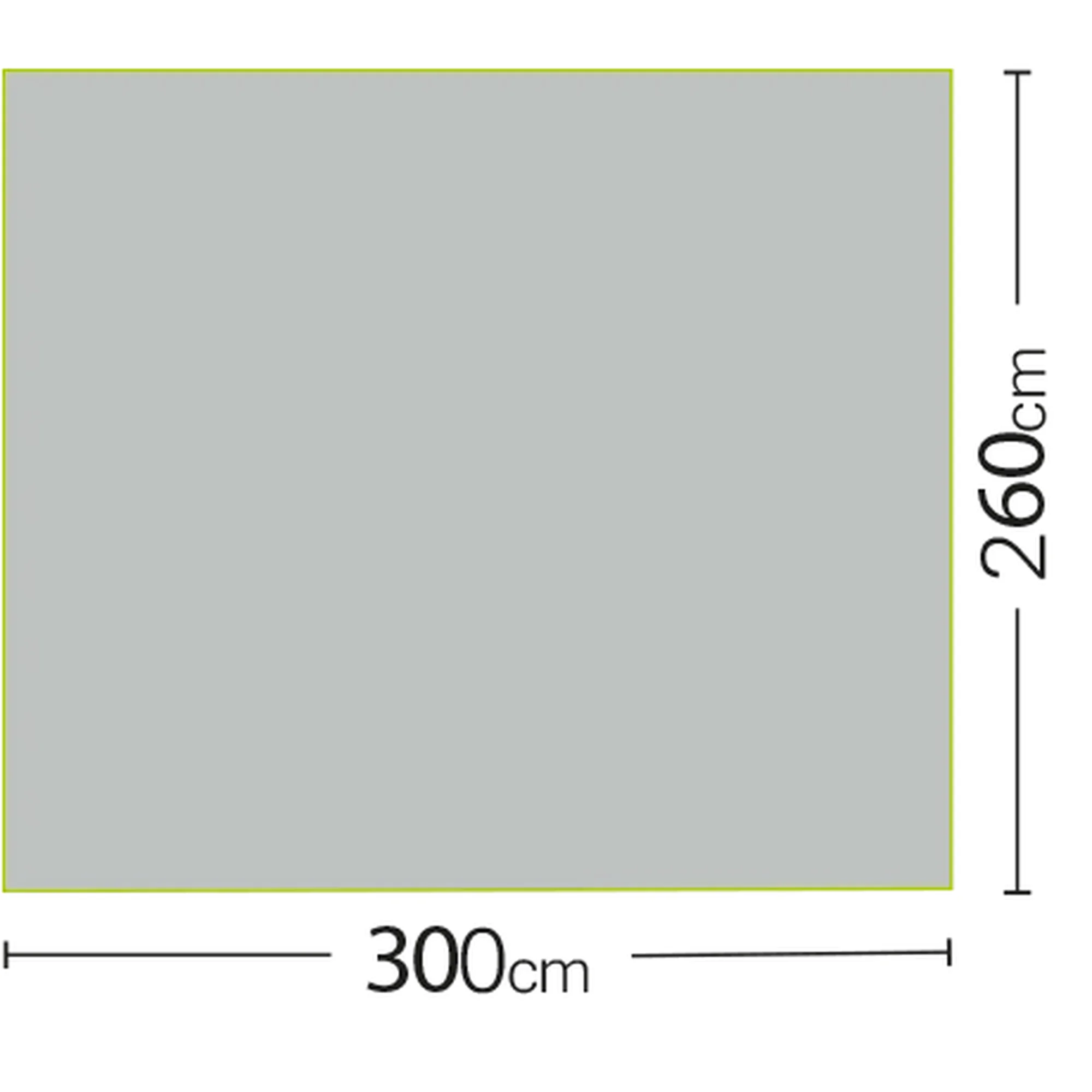 Quest Air Canopy Harrier 300 - Lightweight Mid Grey 8.2kg