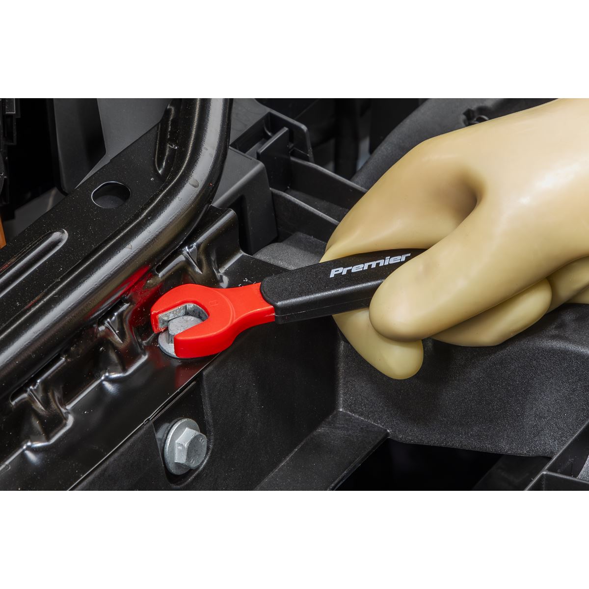 Premier Insulated Open-End Spanner Set with Tool Tray 7pc - VDE Approved
