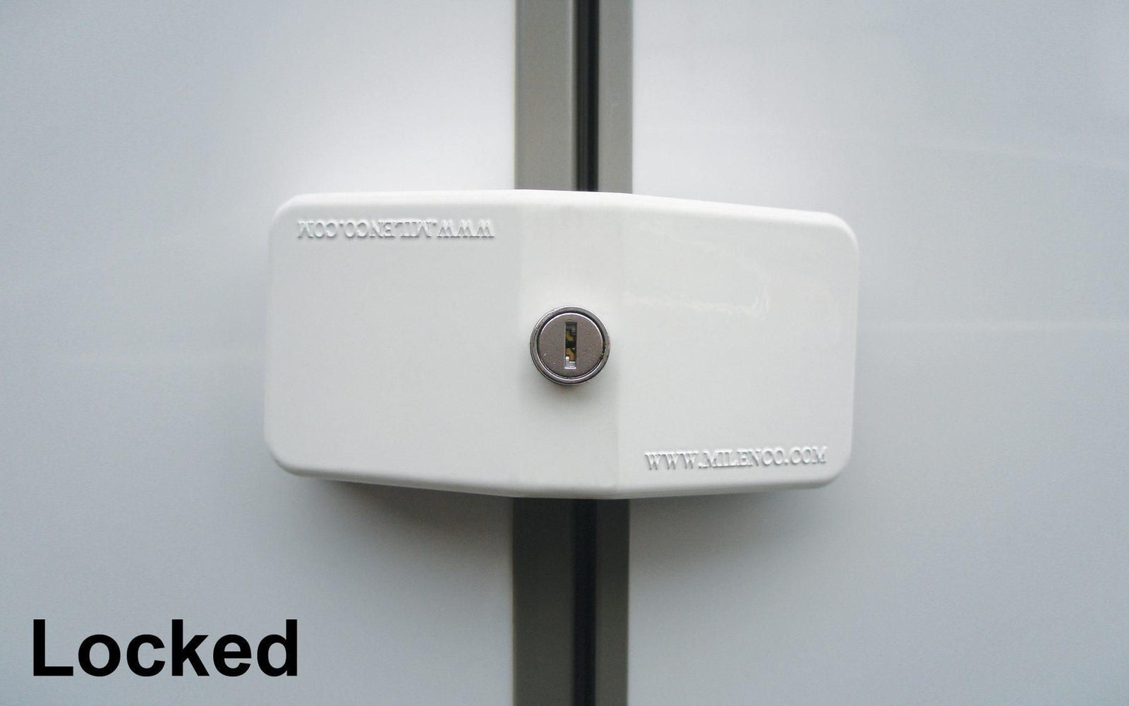 Milenco Door Frame Lock – Triple Pack | High-Security RV/Caravan Locks (Anti-Bump, Locks Open/Closed, 5mm Frame Gap)