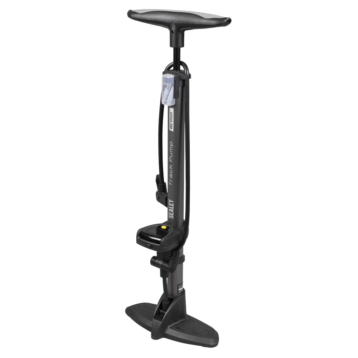 Sealey Track Pump with Digital Gauge 120psi