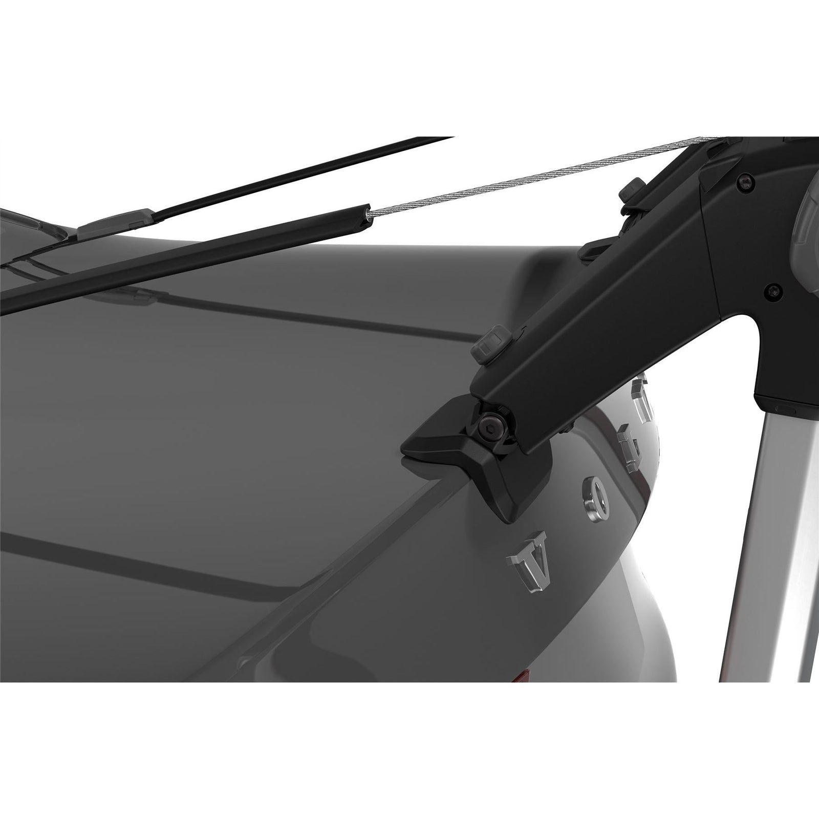 Thule Out Way Hanging three-bike hanging trunk bike rack aluminium Boot Bike Rack